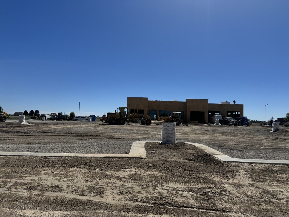 MW Motors Twin Falls site work